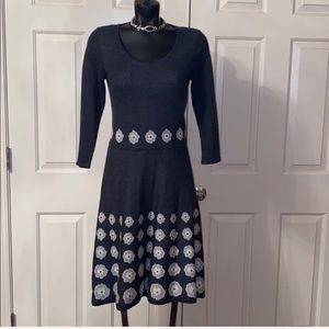 Nine West Long-sleeve Maxi Dress